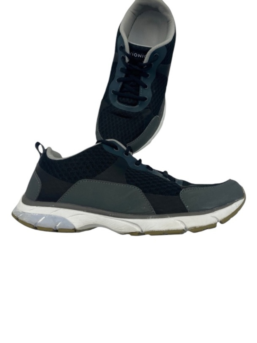 VIONIC Dashell 1st Ray Tech Black and Gray Athletic Shoe Sneaker 8.5